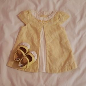 Janie and Jack dress and shoes